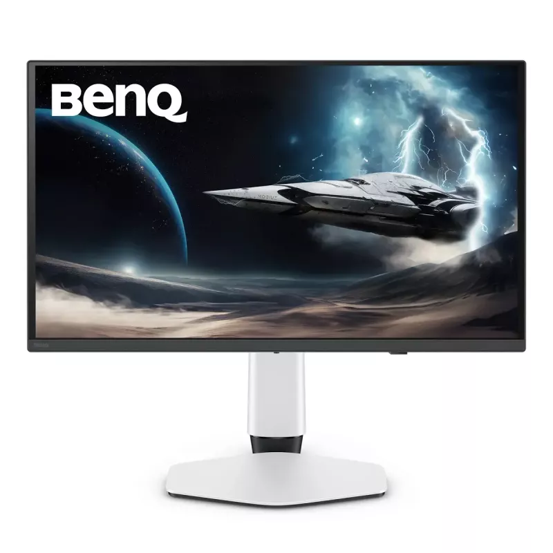 BenQ EX271UZ kompiuterio monitorius 67,3 cm (26,5 col.) 3840 x 2160 pikselių 4K Ultra HD OLED juoda, balta