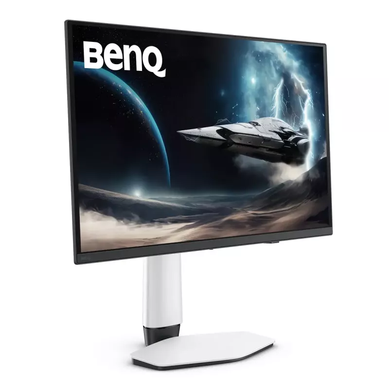BenQ EX271UZ kompiuterio monitorius 67,3 cm (26,5 col.) 3840 x 2160 pikselių 4K Ultra HD OLED juoda, balta