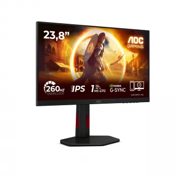 AOC G4 24G4ZR kompiuterio monitorius 60,5 cm (23,8 col.) 1920 x 1080 pikselių Full HD LED juoda, raudona