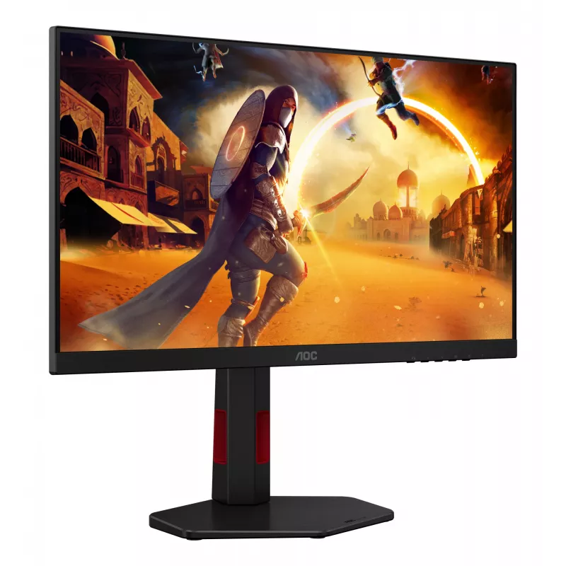 AOC G4 24G4ZR kompiuterio monitorius 60,5 cm (23,8 col.) 1920 x 1080 pikselių Full HD LED juoda, raudona