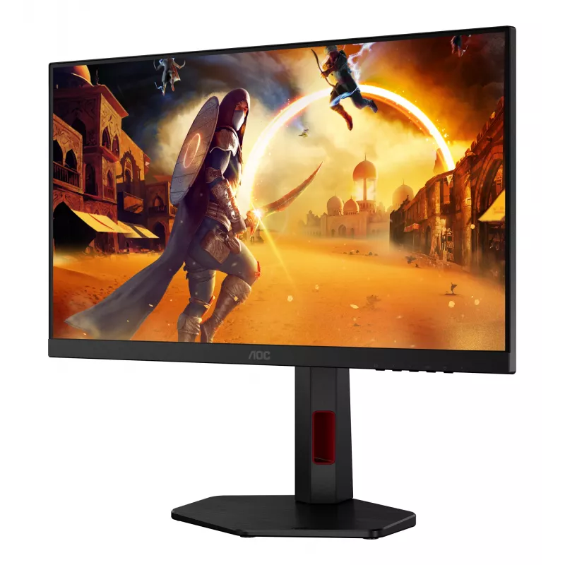AOC G4 24G4ZR kompiuterio monitorius 60,5 cm (23,8 col.) 1920 x 1080 pikselių Full HD LED juoda, raudona