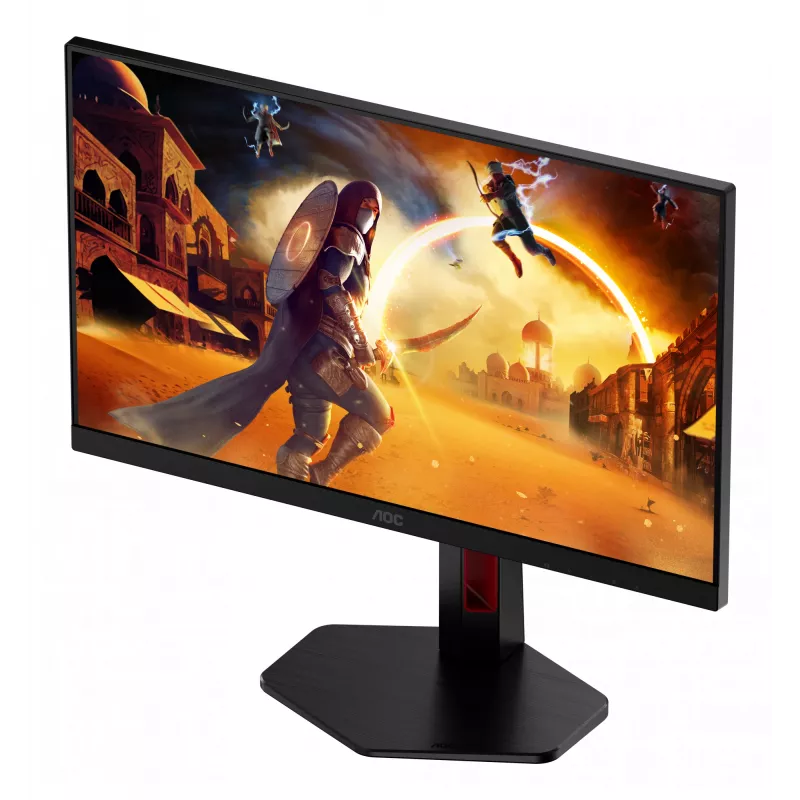 AOC G4 24G4ZR kompiuterio monitorius 60,5 cm (23,8 col.) 1920 x 1080 pikselių Full HD LED juoda, raudona
