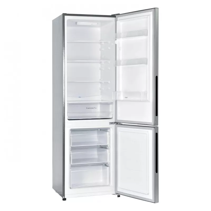 Candy City Combi CCG3L517ES Laisvai pastatomas 262 L Sidabrinis