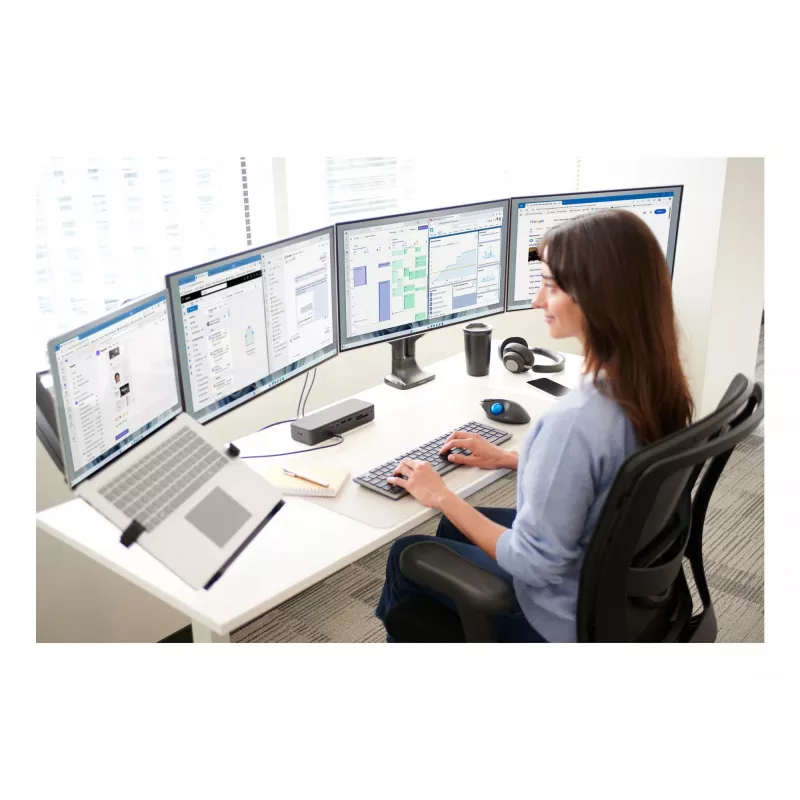 Kensington KB535 EQ įkraunama kelių įrenginių klaviatūra, Int ENG