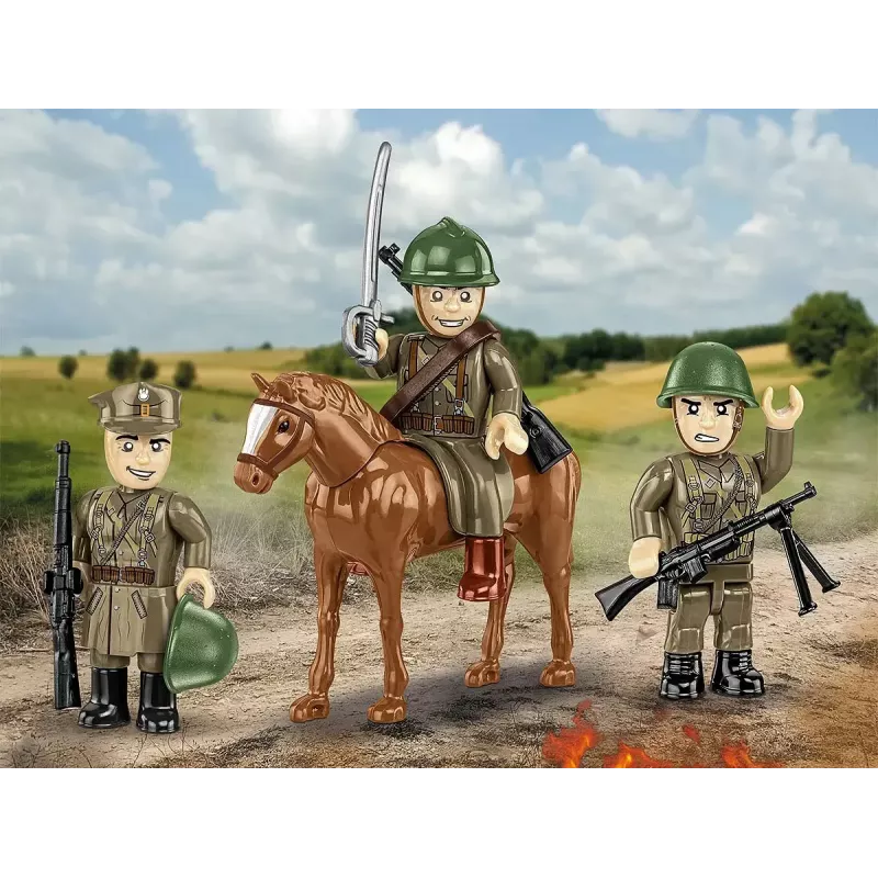 Cobi Blocks lenkų ulonai 44 kaladėlių konstravimo rinkinys COIB-2062