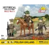 Cobi Blocks lenkų ulonai 44 kaladėlių konstravimo rinkinys COIB-2062
