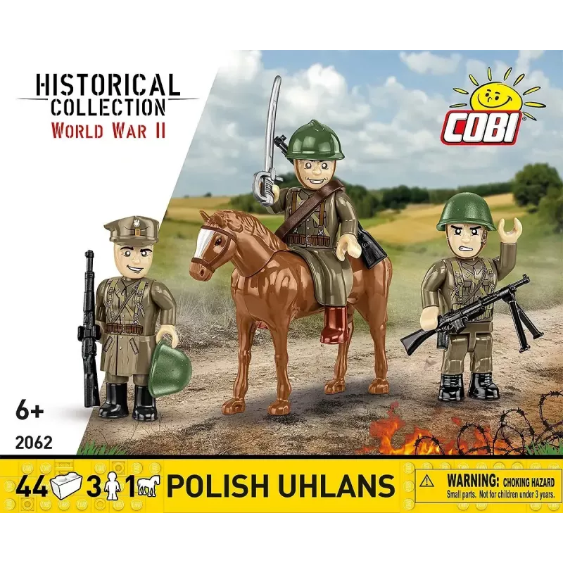 Cobi Blocks lenkų ulonai 44 kaladėlių konstravimo rinkinys COIB-2062