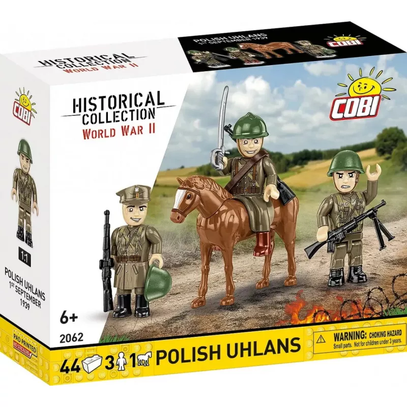 Cobi Blocks lenkų ulonai 44 kaladėlių konstravimo rinkinys COIB-2062