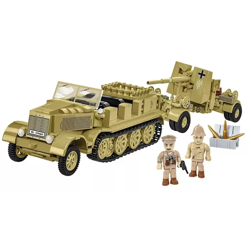 Cobi Blocks Sd.Kfz.8 su velkama 8,8 cm Flak 36 konstruktorius, 975 dalys