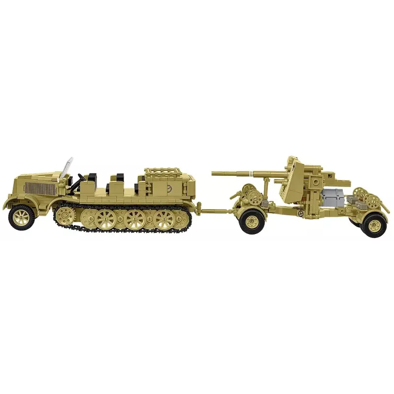 Cobi Blocks Sd.Kfz.8 su velkama 8,8 cm Flak 36 konstruktorius, 975 dalys