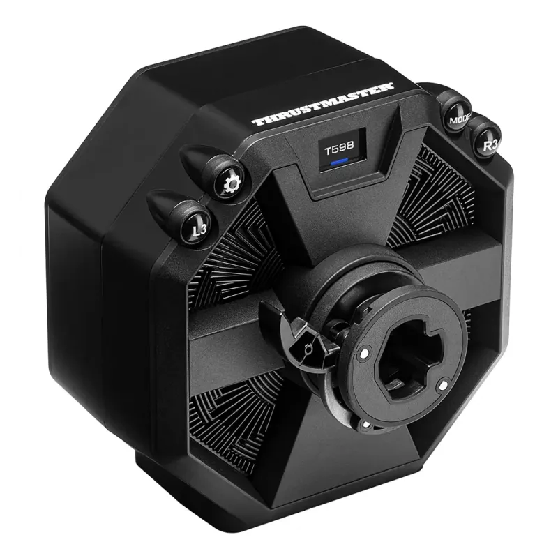 Lenktynių vairo bazė Thrustmaster T598 — juoda, 210×165×210 mm, 4,7 kg
