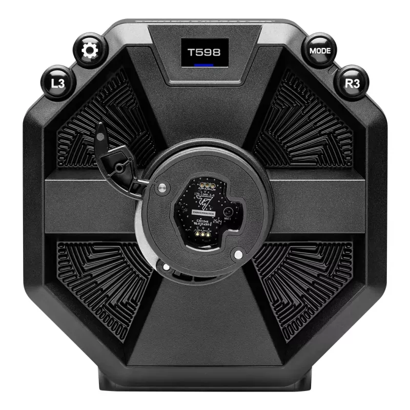 Lenktynių vairo bazė Thrustmaster T598 — juoda, 210×165×210 mm, 4,7 kg