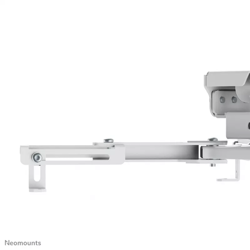 Neomounts CL25-550WH1 projektoriaus lubinis laikiklis - h 74,5-114,5 cm - lengvas montavimas - pilnas judėjimas