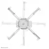 Neomounts CL25-550WH1 projektoriaus lubinis laikiklis - h 74,5-114,5 cm - lengvas montavimas - pilnas judėjimas