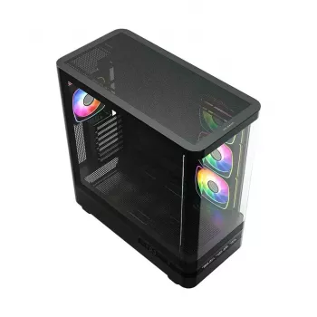 Kompiuterio korpusas MODECOM VOLCANO AQ200 ARGB MIDI juodas