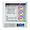MODECOM VOLCANO AQ400 ARGB MIDI bokšto kompiuterio korpusas, baltas