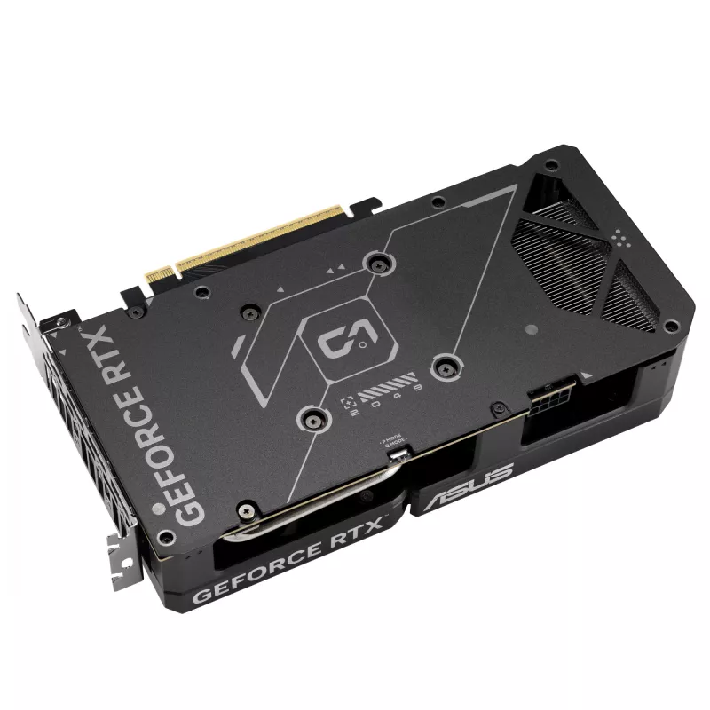 Vaizdo plokštė ASUS GeForce RTX 5060 Ti Dual — 8 GB GDDR7, 128 bitų, PCIe 5.0, aktyvus aušinimas (2 ventiliatoriai), maks. 7680×4320