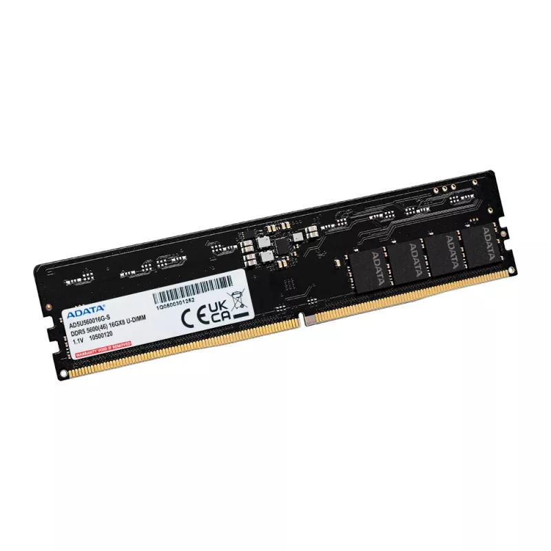 ADATA DDR5 5600 U-DIMM atminties modulis 8 GB 1 x 8 GB 288 kontaktų DIMM
