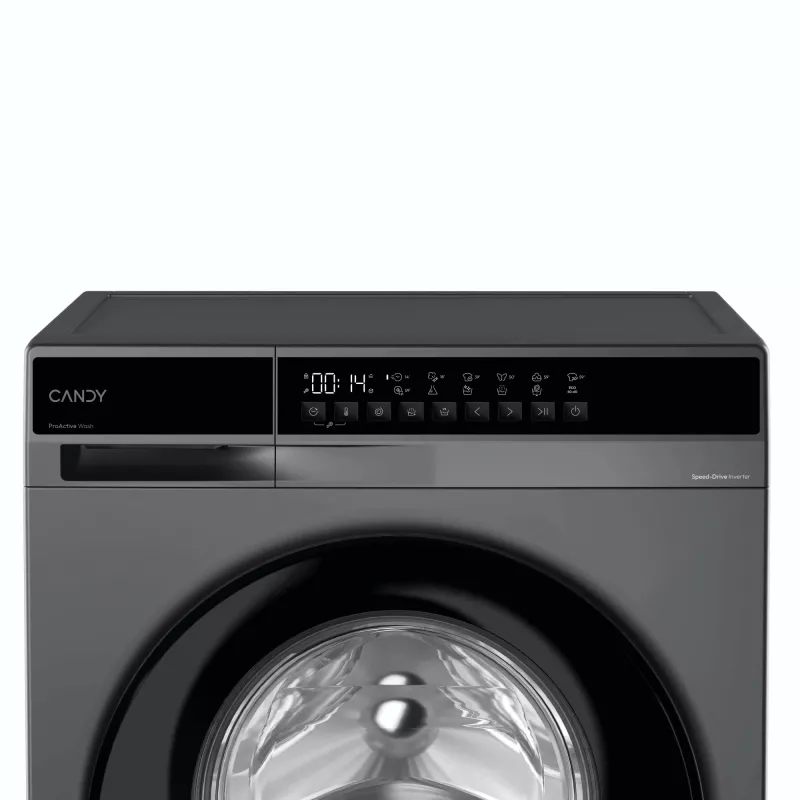 Skalbimo mašina Candy EY 27SB7G-S, priekinio įkrovimo, 7 kg, 1200 aps./min., pilka