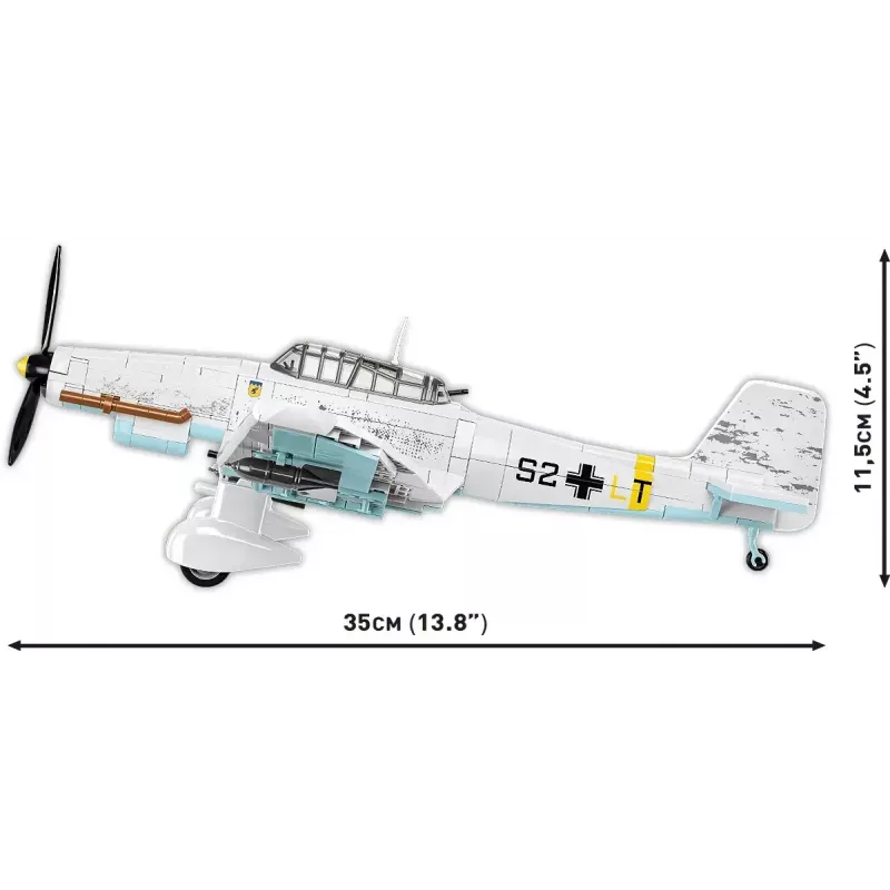 Cobi Blocks Junkers JU 87D-3 Stuka statybinis rinkinys 556 dalys