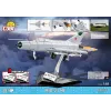 Konstrukciniai blokeliai Cobi Mig-21 MF, 381 blokelių rinkinys — statomas žaislo modelis
