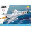 Konstrukciniai blokeliai Cobi Mig-21 MF, 381 blokelių rinkinys — statomas žaislo modelis