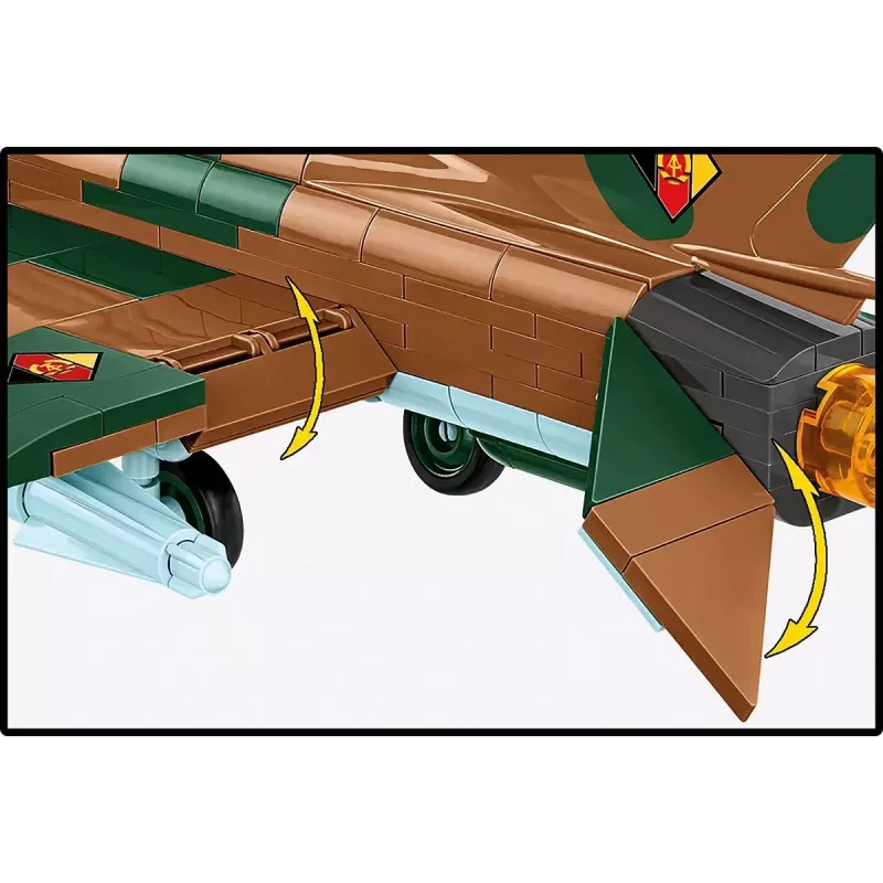 Cobi Mig-21 modelio rinkinys, 396 dalys – Cobi Blocks konstrukcinis rinkinys