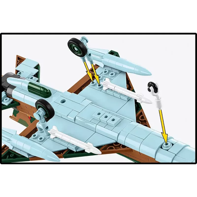 Cobi Mig-21 modelio rinkinys, 396 dalys – Cobi Blocks konstrukcinis rinkinys