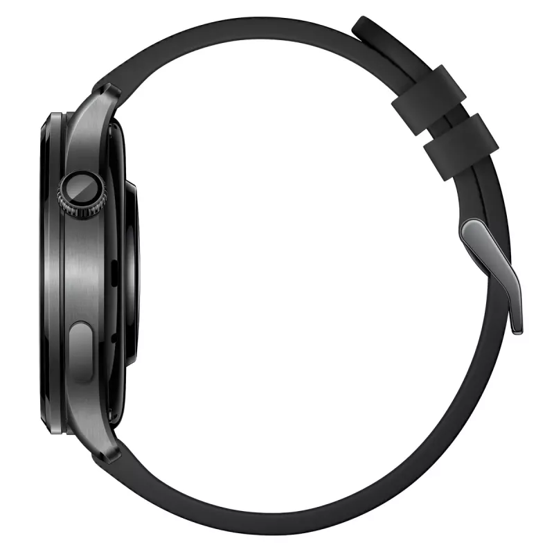 Išmanusis laikrodis Xiaomi Watch 5 — AMOLED 1,54 colio 480x480, Bluetooth 5.4, atsparus vandeniui, širdies ritmo monitorius, juodas