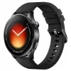 Išmanusis laikrodis Xiaomi Watch 5 — AMOLED 1,54 colio 480x480, Bluetooth 5.4, atsparus vandeniui, širdies ritmo monitorius, juodas