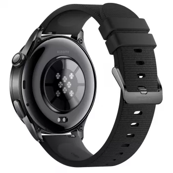 Išmanusis laikrodis Xiaomi Watch 5 — AMOLED 1,54 colio 480x480, Bluetooth 5.4, atsparus vandeniui, širdies ritmo monitorius, juodas