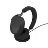 Jabra Evolve3 85 ausinės laidinės ir belaidės, lankelis, skambučiai/muzika, USB Type-C, Bluetooth, juodos