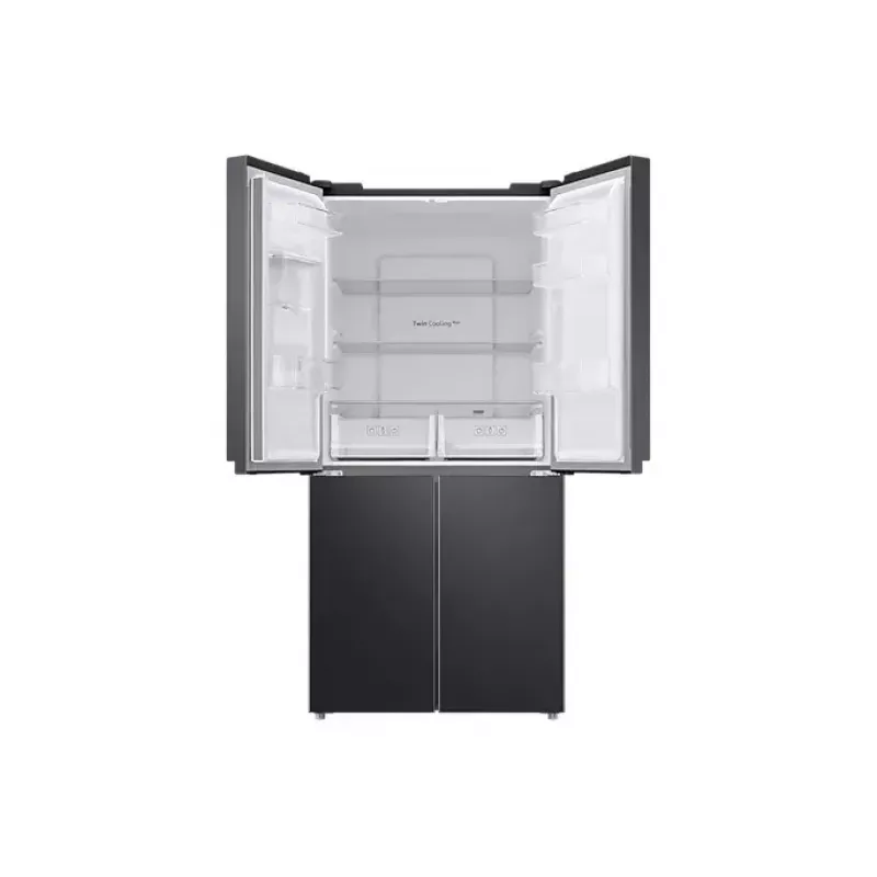 Samsung RF48A401EB4/EO šaldytuvas su šonine durimi, laisvai pastatomas, 488 l, juodas