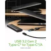 ICY BOX M.2 NVMe korpusas su USB 3.2 Gen 2 Type-C, SSD korpusas, M.2, PCI Express, 10 Gbit/s, Hot-swap, juodas