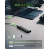 ICY BOX M.2 NVMe korpusas su USB 3.2 Gen 2 Type-C, SSD korpusas, M.2, PCI Express, 10 Gbit/s, Hot-swap, juodas