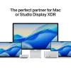 Monitorius Apple Studio Display 27 colių 5K Ultra HD LED — standartinis stiklas, reguliuojamo pasvirimo stovas, 5120×2880, įmontuoti garsiakalbiai, USB centras, sidabrinis