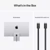 Monitorius Apple Studio Display 27 colių 5K Ultra HD LED — standartinis stiklas, reguliuojamo pasvirimo stovas, 5120×2880, įmontuoti garsiakalbiai, USB centras, sidabrinis