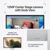 Monitorius Apple Studio Display 27 colių 5K Ultra HD LED — standartinis stiklas, reguliuojamo pasvirimo stovas, 5120×2880, įmontuoti garsiakalbiai, USB centras, sidabrinis