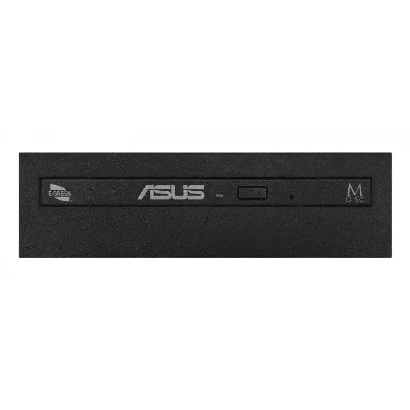 Vidinis DVD±RW įrenginys ASUS DRW-08D6MT OEM — SATA, dėklo įkrovimas, juodas, DVD±RW staliniam kompiuteriui