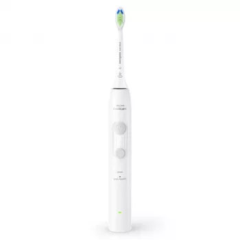 Įkraunamas garsinis dantų šepetėlis Philips 4100 serija HX4042/41 — įmontuota Ličio jonų baterija, 2 šepetėlių galvutės, Kasdienės priežiūros ir Dantenų priežiūros režimai