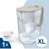Vandens filtro ąsotis BRITA Style ESSENTIAL XL smėlio spalvos su MX Pro Pure Performance filtru