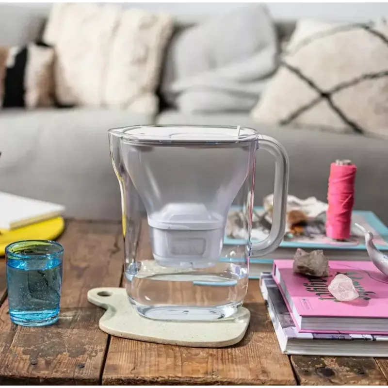 Vandens filtro ąsotis BRITA Style ESSENTIAL XL smėlio spalvos su MX Pro Pure Performance filtru