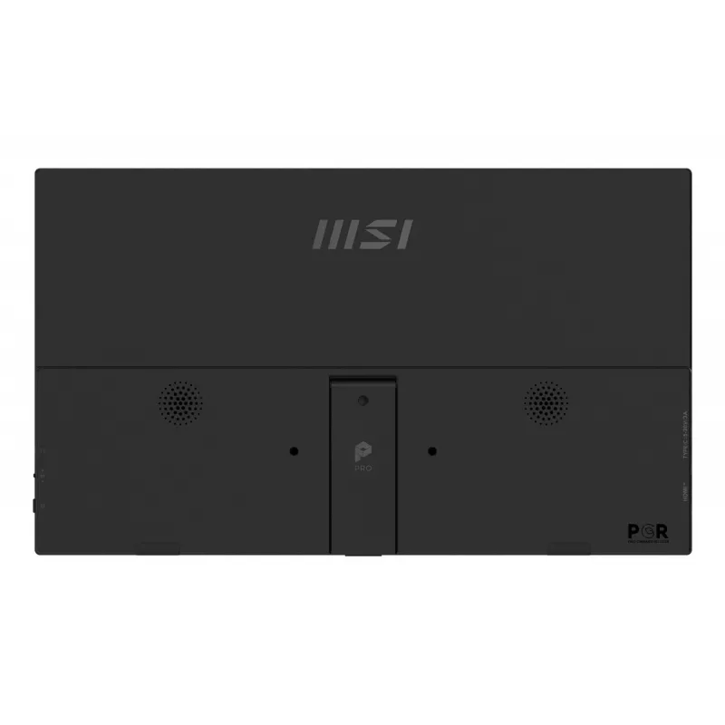 MSI PRO MP165 E6 nešiojamasis televizorius / monitorius Nešiojamasis monitorius Juodas 39,6 cm (15,6 col.) LED 1920 x 1080 pikseliai