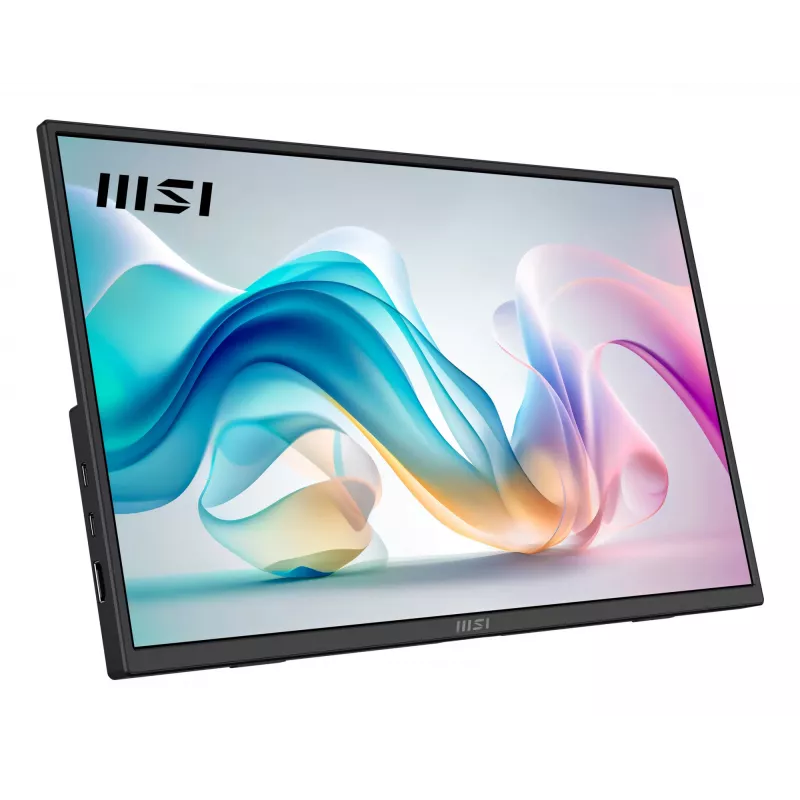 MSI PRO MP165 E6 nešiojamasis televizorius / monitorius Nešiojamasis monitorius Juodas 39,6 cm (15,6 col.) LED 1920 x 1080 pikseliai