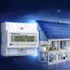 Trifazis elektros energijos skaitiklis QOLTEC 50980 — 400 V, 100 A su nustatymo iš naujo funkcija