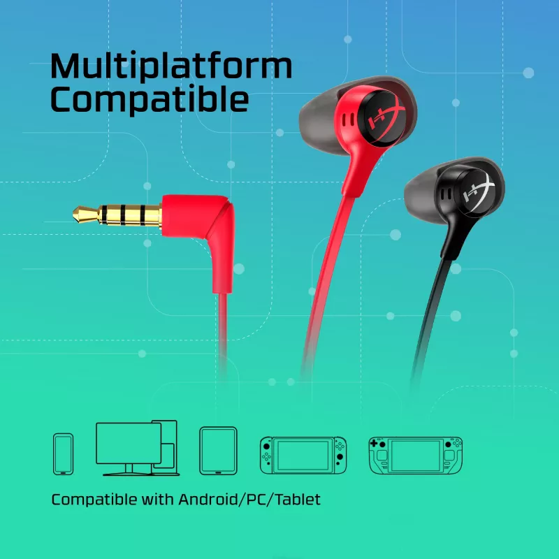 HyperX Cloud Earbuds II RED