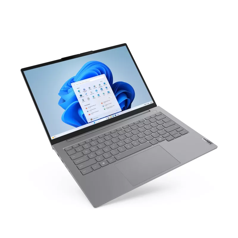 Nešiojamas kompiuteris Lenovo ThinkBook 14 G8 IAL — Intel Core Ultra 5 135H, 14 colių WUXGA, 16 GB DDR5, 512 GB SSD, Intel Arc, Windows 11 Pro, Pilka