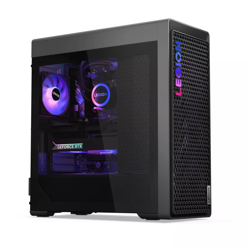 Lenovo Legion T7 34IAS10 Intel Core Ultra 7 265KF 32 GB DDR5-SDRAM 1 TB SSD NVIDIA GeForce RTX 5080 Windows 11 Home Tower kompiuteris juodas