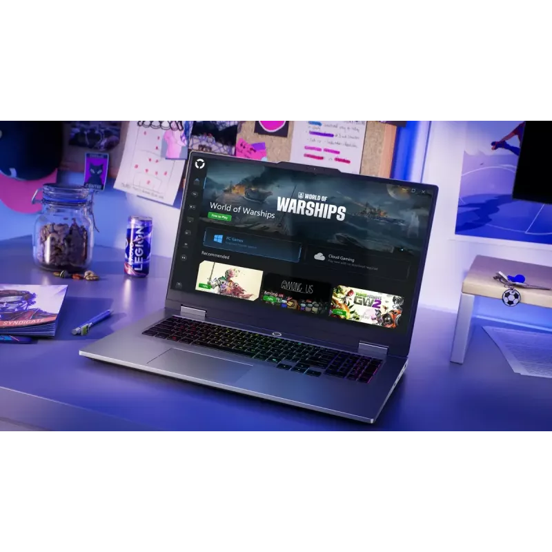 Nešiojamasis kompiuteris Lenovo LOQ 17IRX10 17,3 col. FHD IPS i7-13650HX 16GB DDR5 1TB SSD NVIDIA GeForce RTX 5060 8GB Windows 11 Home Luna Grey