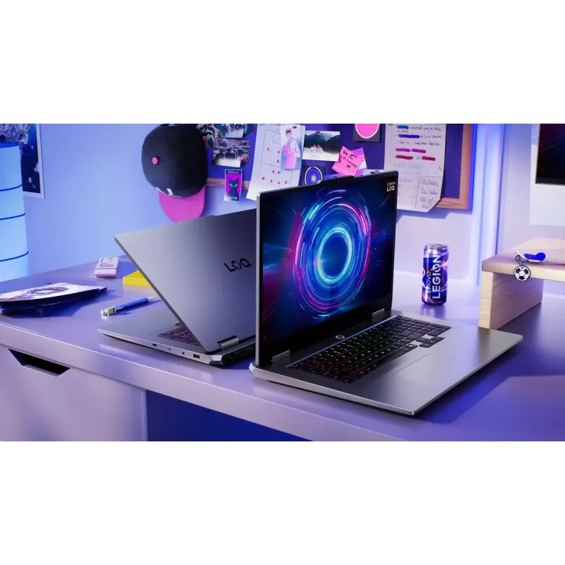 Nešiojamasis kompiuteris Lenovo LOQ 17IRX10 17,3 col. FHD IPS i7-13650HX 16GB DDR5 1TB SSD NVIDIA GeForce RTX 5060 8GB Windows 11 Home Luna Grey
